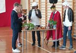 Uczniowie podczas przedstawienia - Paulo Tremo - kuchmistrz króla Stanisława Augusta Poniatowskiego