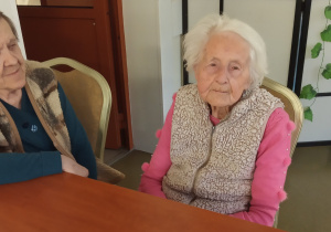 Pani Jadwiga - najstarsza mieszkanka ośrodka (111 lat)
