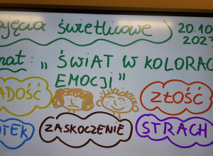 Zajęcia świetlicowe pt. „Świat w kolorach emocji”