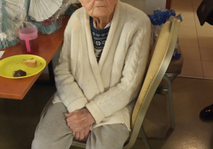 Pani Jadwiga - 111 lat- najstarsza mieszkanka ośrodka